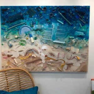 大人気の気鋭アーティストSarah Caudleが描く、環境問題をテーマにしたアート「Save Our Seas」